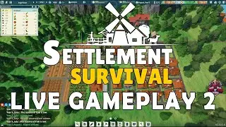 Settlement Survival Gameplay - RageTown Part 2 - 2022 Full Release Live Gameplay