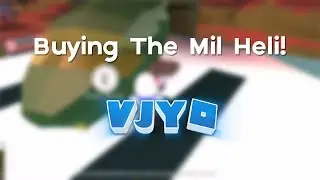 BUYING THE MILITARY HELICOPTER! (MIL HELI!) | VJYO - ROBLOX