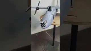 New Ukrainian Fixed Wing Gun Drone