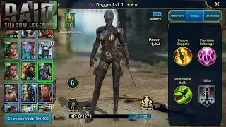 [*/\*] RAID: Shadow Legends - Unlocking Dagger (RARE VOID Champion)