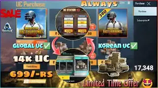 PUBG MOBILE GLOBAL UC BUY & KR VERSION ON CHEEP PRICE | NEW TRICK TO BUY | LIMITED TIME 😍