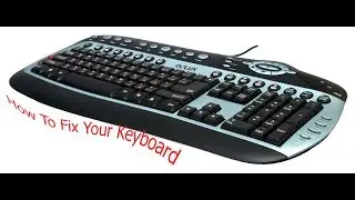 How To Fix Your Keyboard (Interrupted Cable)