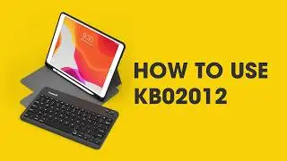 How to use the Inateck iPad keyboard case KB02012?