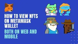 How to View NFT's on Metamask Wallet | Web and Mobile Both | Ethereum and Polygon NFT's