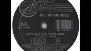 Jillian Mendez - Dont Know What You're Missin (Sin Club Dub)