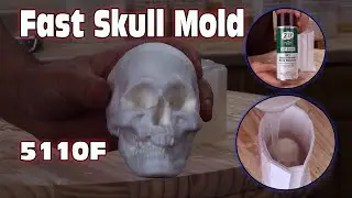 Fast And Simple Skull Mold With 5110F Silicone