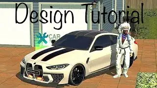Car Parking Multiplayer - G82 Bmw M4 Realistic Design Tutorial (Easy)