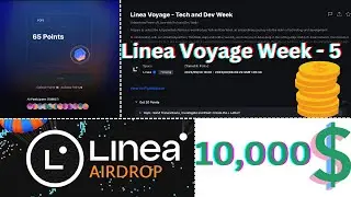 Linea🤑 Voyage Week-5 All task in Detail✅