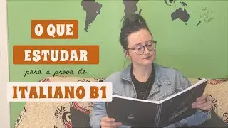 O que estudar para a prova de italiano B1 para cidadania italiana por casamento