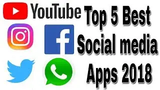 Top 5 Best Social media Apps 2018 | World's Best Android app's Review | India