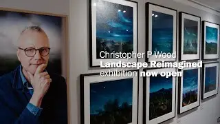 Highlights from art exhibition opening. Christopher P Wood | Landscape Reimagined | GOLDMARK