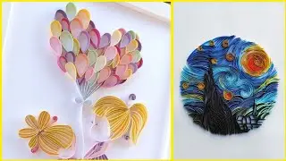 Paper qualling design paper design #easypaperart