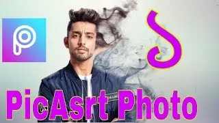 Picsart Smoke Effect   Picsart Editing Tutorial 2019  Picsart Background Change