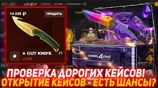 CASES4REAL ПРОВЕРКА ДОРОГИХ КЕЙСОВ! | ОТКРЫТИЕ КЕЙСОВ - ЕСТЬ ШАНСЫ? | ПРОВЕРКА САЙТА | КЕЙСЫ КСГО