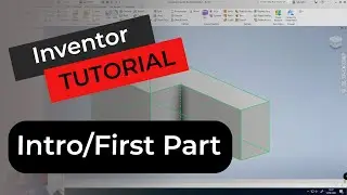 Introduction to the user interface and starting your first part