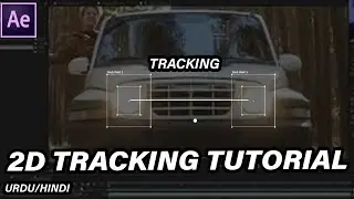 2d motion tracking in after effects in urdu/hindi.