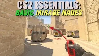 Master Mirage in CS2: ESSENTIAL Smokes, Flashes & Nades for Beginners!