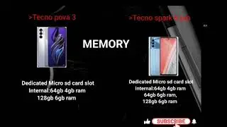 Tecno Pova 3 vs Tecno Spark 8 pro