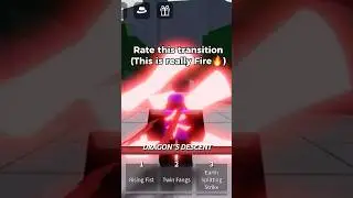 MY BEST TRANSITION?🔥 || The Strongest Battlegrounds #shorts #roblox #thestrongestbattlegrounds