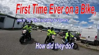 First Time on a Bike, New to 