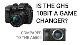 Is the GH5 10bit a Game Changer over the 8bit Sony a6500?