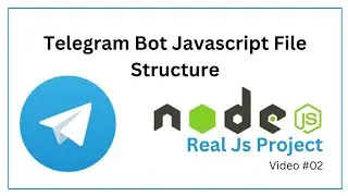 Create telegram bot from mobile | node js File Structure in mobile replit | node telegram bot api