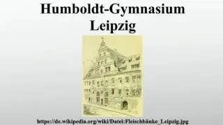 Humboldt-Gymnasium Leipzig