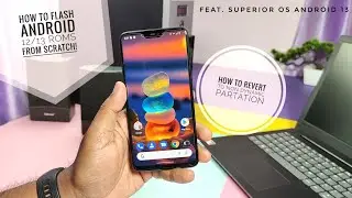 How to flash any android 12 or 13 custom rom on OnePlus 6+6T: Non dynamic scratch flashing!