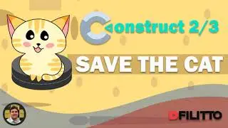Construct 2 - Save the Cat - 01 Menu background