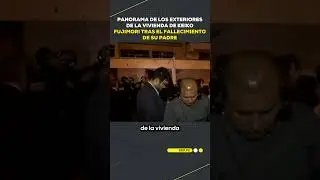 Panorama de los exteriores del domicilio de Keiko Fujimori 