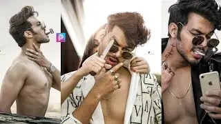 Vijay Mahar Photo editing tutorial in PicsArt | instragram Viral Editing like Vijay Mahar Editing
