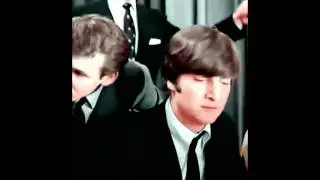 John Lennon Funny Moment [COLORIZED]