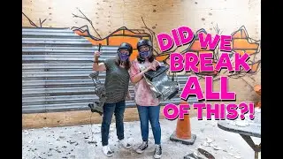 Highlights from a Rage Room Smash & Grab West Palm Beach