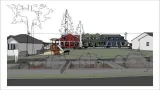 West Seattle Nazarene Church - New Townhomes on the Green - First Draft