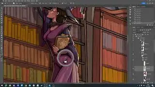 Speed paint: art-lead polishes a character to keep the style consistent with the rest of the game