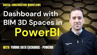 Building a Power BI Dashboard with BIM 3D Spaces using Autodesk Data Exchange