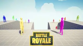 RANDOM WEAPON TOURNAMENT - BATTLE ROYALE - Totally Accurate Battle Simulator TABS