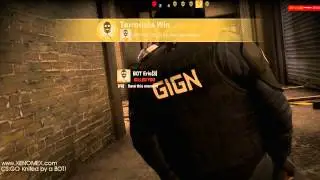 Getting Knifed by a BOT @ CS:GO
