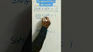 Trigonometry Trick | Trigonometry class 10 #shorts  #maths #learning