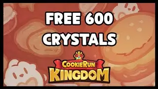 Free 600 Crystals Coupon Code [Cookie Run: Kingdom]