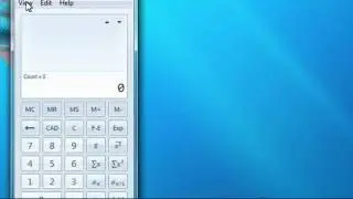 Windows 7 Calculator