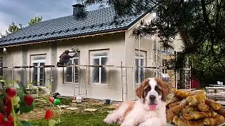 СЕМЬЯ ИЗ БЕЛАРУСИ СБЕЖАЛИ ИЗ ГОРОДА В ДЕРЕВНЮ И СТРОЯТ НЕОБЫЧНУЮ УСАДЬБУ. РАЗВОДЯТ ЖИВОТНЫХ и ПТИЦУ.
