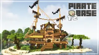 How to Build a Pirate Base / House in Minecraft - Tutorial [Part 1/2]
