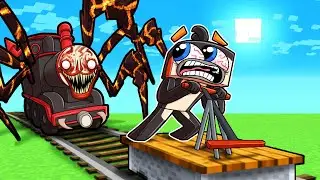 Minecraft CHOO CHOO CHARLES Survival!