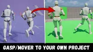 How to Import the New Mover and GASP Project into Your Own Project in Unreal Engine 5