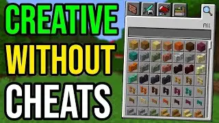 Get Creative Mode With Achievements ON! Without Cheats! | 1.21+ | mrgaminigsop | Android/IOS, PS All