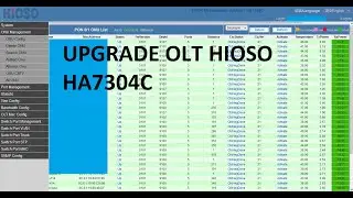 Upgrade Firmware Hioso HA7304/HA7304C V2.2.54 Revision 20230321