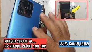 Servis hp pemula √ Xiaomi Redmi 10A 10C Lupa pola lupa sandi √ Servis hp pemula