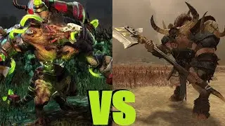 Горич vs Кровавый бык: Total War Warhammer 3. Immortal Empires. тесты юнитов v 4.2.1
