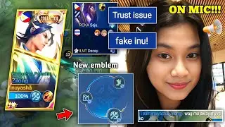 MAY TRUST ISSUE SAKIN SI ATE GIRL😭| NEW EMBLEM RELEASED! - MLBB
